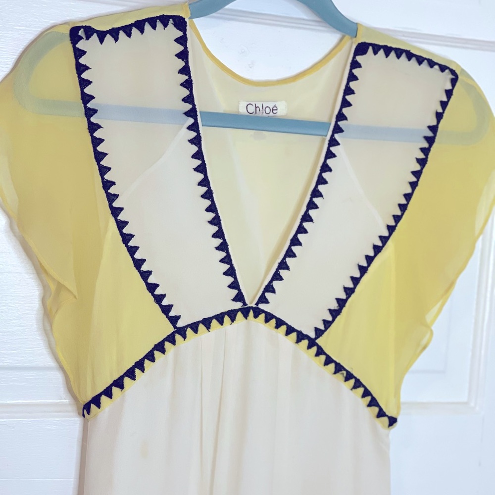Vintage Chloe babydoll dress - Small
